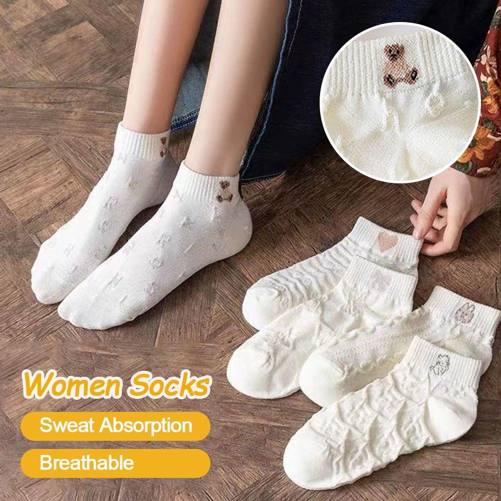 

Comfortable Women Socks Breathable Low Cuff Sock Fashion Low Tube Sock Spring Summer