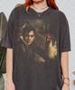 Vintage Resident Evil 4 Leon und Huhn Retro Gaming Grafik T-Shirt Tee Kurzarm T-Shirts für Unisex Ganzjahres