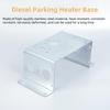 External Diesel Heater Mounting Bracket, U-Shape Air Diesel Parking Heater Base Floor Mount Plate for D2 D4 D1LC Air Top 2000 Diesel Heaters (PB)
