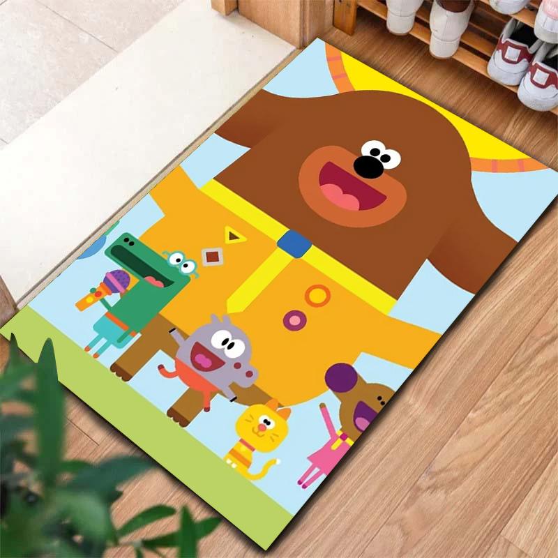 Hey Duggee Carpet Rug for Living Room Bedroom Home Sofa Decoration,Kids play Non-slip Floor Mat