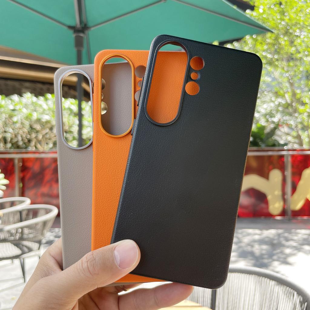 Official 1:1 High End Leather Case for Samsung Galaxy S26 Ultra Plus S25 for MagSafe Wireless Charging Anti Drop Protector Cover