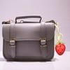 Stylish Strawberry Key Holder Portable and Eye Catching Accessory Fashion Backpack Ornament Suitable for Daily Use