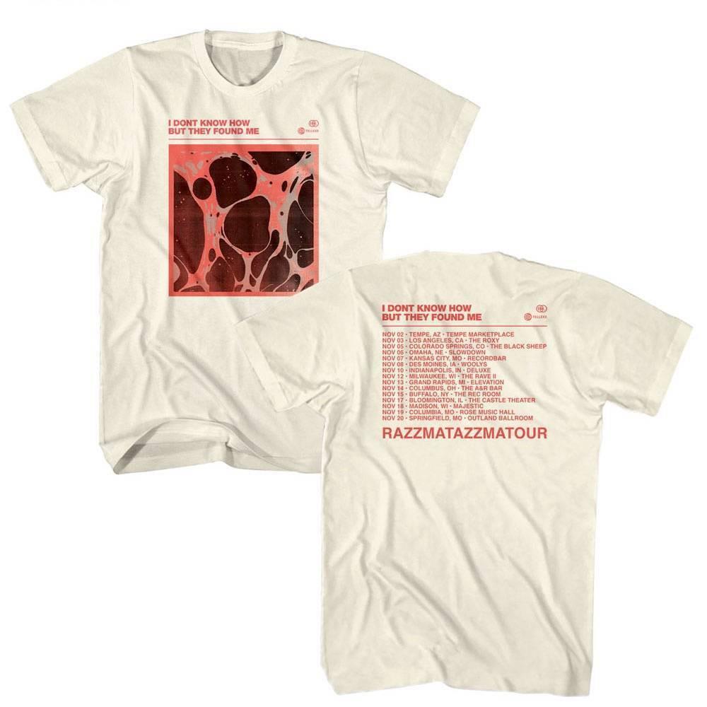 IDKHow Razzmatazzma Tour Listings Men T Shirt S