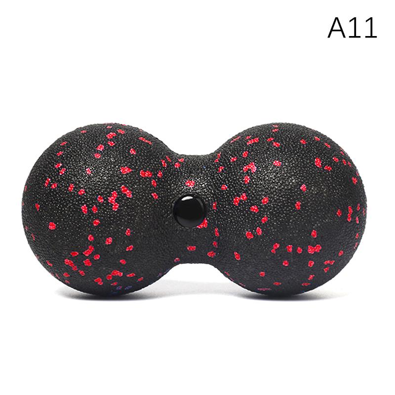 EPP Lacrosse Myofascia Ball Peanut Massage Ball High Density Lightweight Fitness Body Fascia Exercise Relieve Pain Yoga Ball