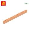 Non-Toxic 16Pcs/Lot 2465 1X16 Dots Thick Building Blocks Moc Classic Accessories Compatible Bricks Children Toys Gift Box