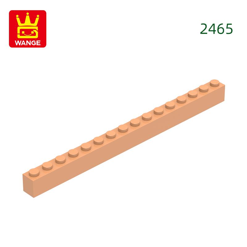 Non-Toxic 16Pcs/Lot 2465 1X16 Dots Thick Building Blocks Moc Classic Accessories Compatible Bricks Children Toys Gift Box