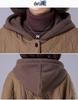 2026 New Style Women's Hooded Cotton Jacket: Autumn/Winter Loose & Thickened Velvet-Enhanced Outerwear