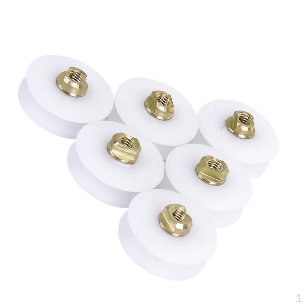 Set of 6 Shower Head Replacements - Universal Fit, Various Sizes Available