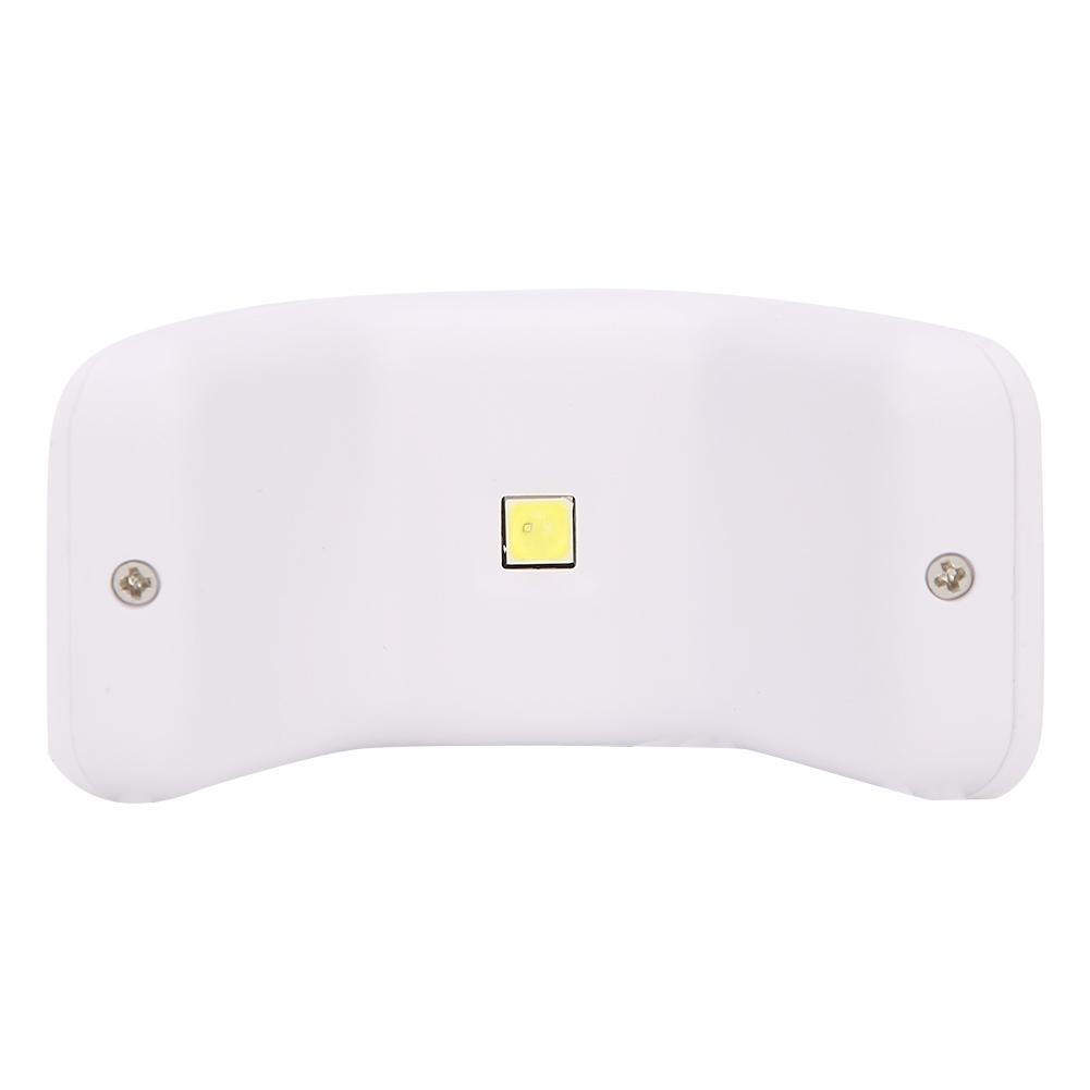 2W Ein-Finger UV Lampe Mini Maniküre Nagellack Trockner Nagelgel HärtungslampeWeiß