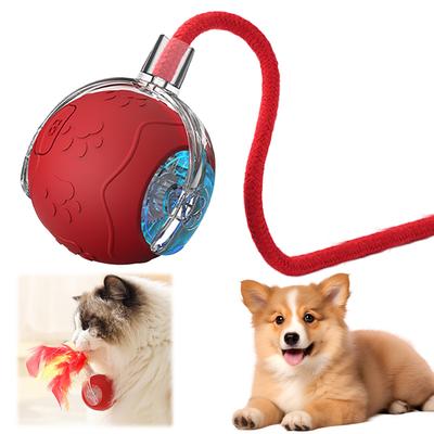 Bola de Brinquedo Interativa para Gatos 3 Modos Bola Rolante Automática Bola Auto Giratória Recarregável Bola de Rolamento Rápida para Gatos de Interior Entediados