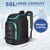 Multifunctional Ski Backpack with Dry/Wet Separation and Large Capacity