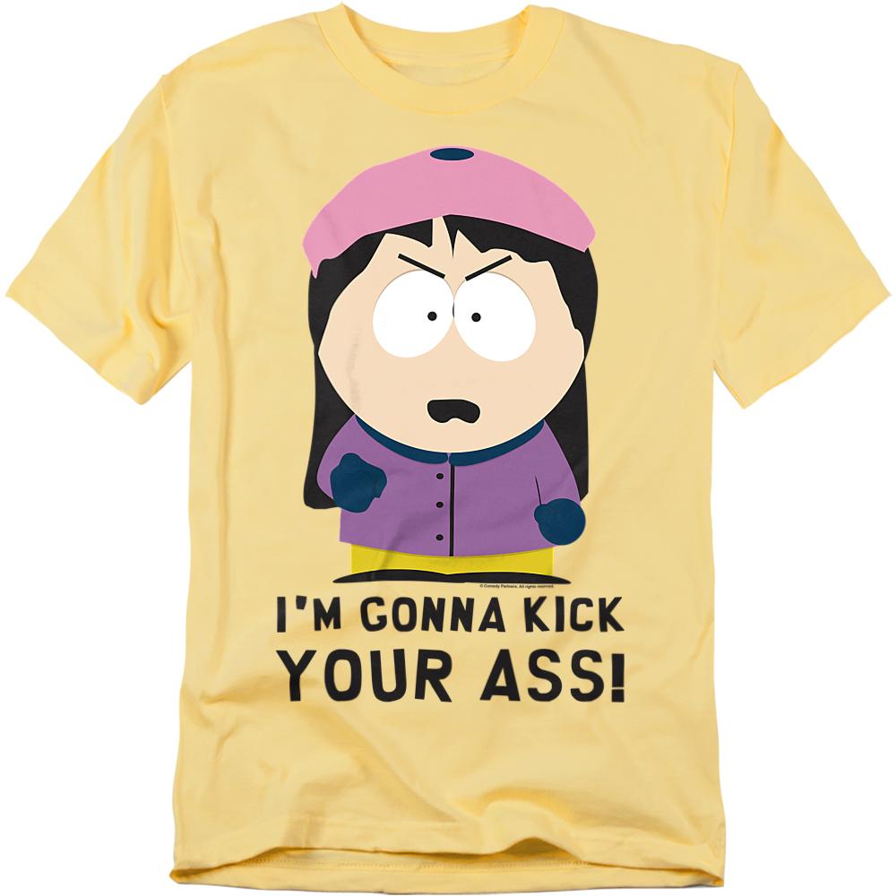 South Park Unisex Adult IÂ´m Gonna Kick Your Ass! T-Shirt