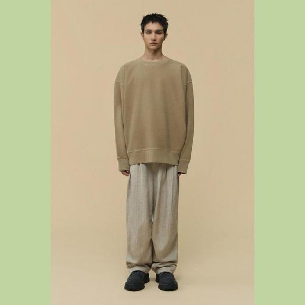 Customellow Beige Dyed Sweatshirt Cwtaw25991khx Beige/M