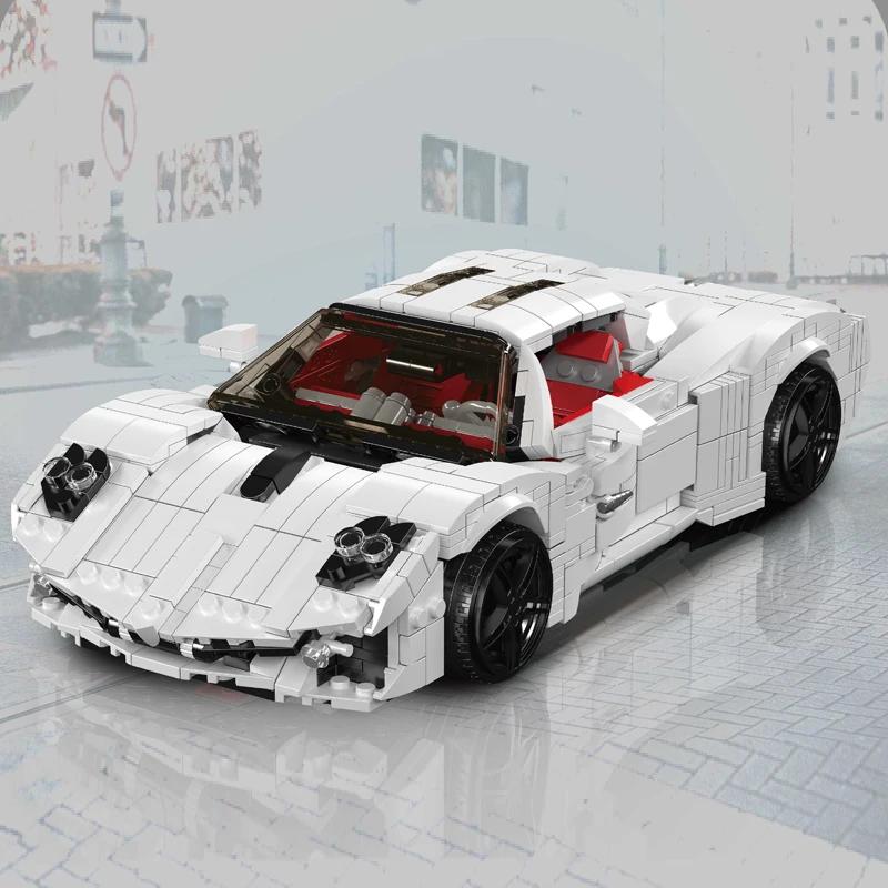 1423Pcs Technical Car Toys The Utopia Super Racing Car Building Block Vehicle Assembly Sport Car Brick Set Kids Christmas Gift