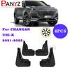 4x Car Front Rear Mud Flaps For Changan Unik UNI-K - Splash Guards Fender Mudguard Wheel Styling