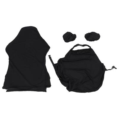 Computer Game Chair Cover Pure Color Washable Stretchy Polyester Gaming Chair Cover for Daily Use