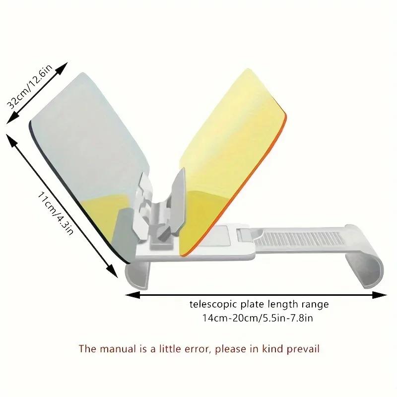 Universal Car Goggle Anti-UV Day And Night Dual-Use Car Sun Visor Shield Anti-Glare Polarized Sun Blocker Driving Mirror Shield