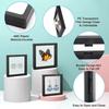 10 pièces/set Présentoirs Cadre Flottant 3D Film Mince Transparent PE Boîte d'Affichage Flottante Boîte de Rangement pour Bijoux Boîtes Organisatrices