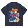 230 g/m² 100% Baumwolle Pokemon V17 Misty Print Unisex Schweres Baumwoll-T-Shirt