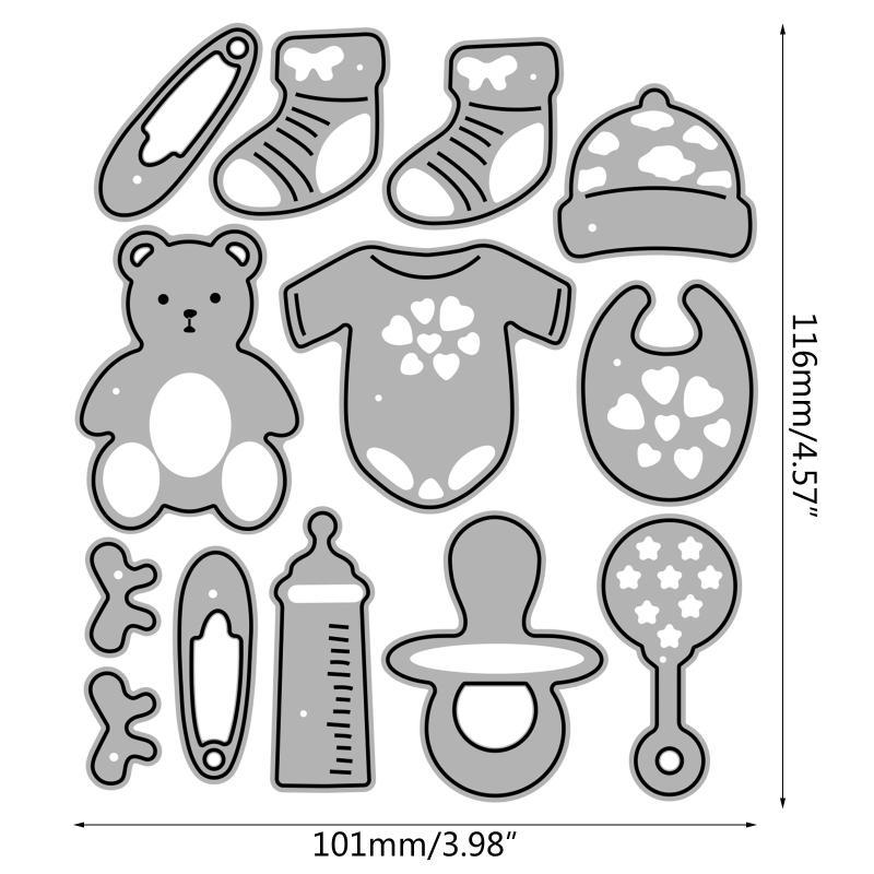 652F Art Craft Cutting Dies Metal Embossing DIY Cuts Stencil Scrapbooking Templates