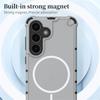 Antypoślizgowe Etui Pancerne z Magnesem na Telefon Dla Samsunga S24 S25 S26 Plus S23 Ultra A56 A55 A54 A35 A34 A25 A15 Pokrowiec Dla Magsafe