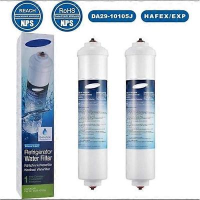 2 pezzi Samsung DA29-10105J HAFEX / EXP WSF-100, DA99 02131B, EF9603, HAIER LG Filtro Acqua per Frigorifero (PA)