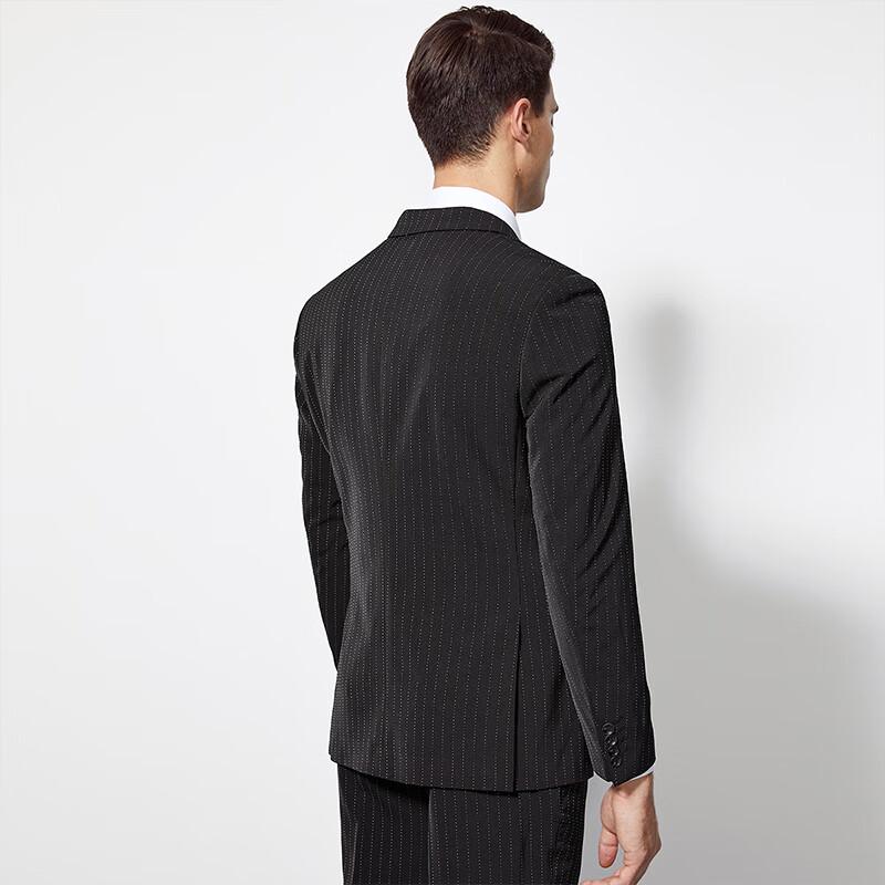 Shanshan Men's Striped Business Suit Set
