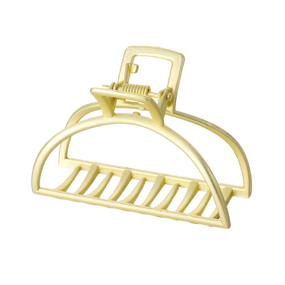 

Модні шпильки з матового металу Кігті для волосся Жіночі корейські геометричні хвостики з крабом Кігті Аксесуари для волосся Подарунок Головний убір