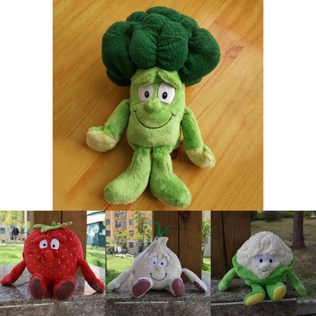 Soft Plush Vegetable Fruit Plants Stuffed Pillow Doll Gift For Kids