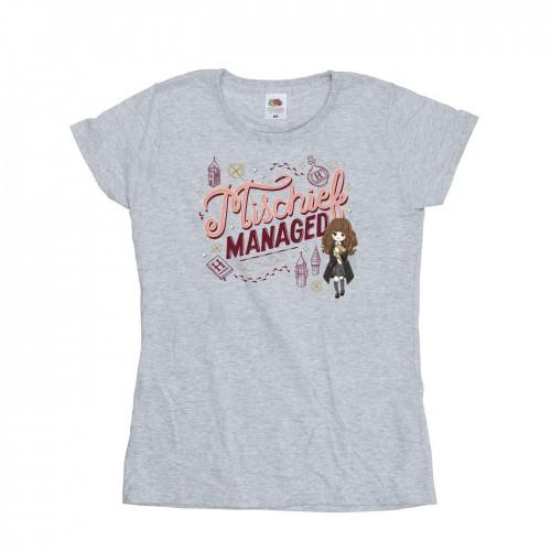 

Harry Potter Womens/Ladies Mischief Managed Hermione Cotton T-Shirt XXL білий