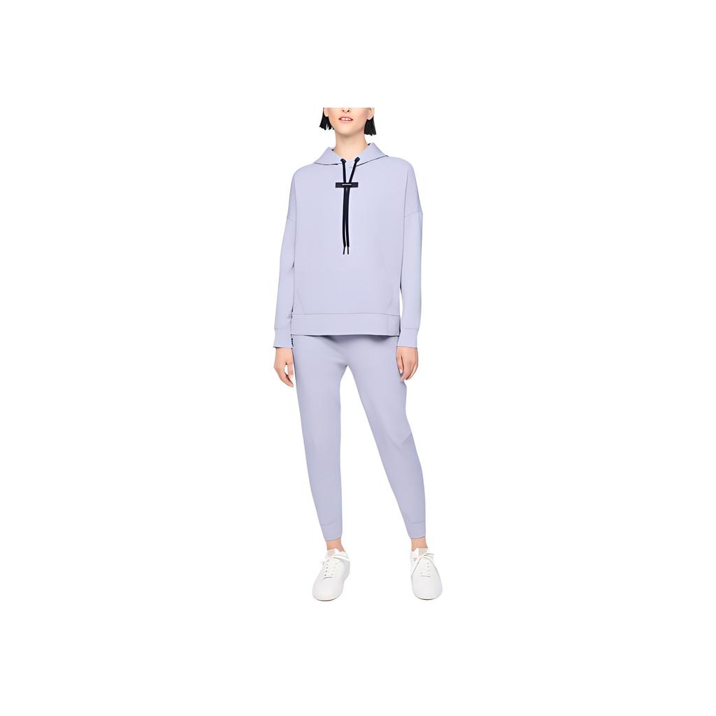 Casual Sports Hoodie With Hood Long Sleeve Women hoodies Lavender Crimson 219.01346