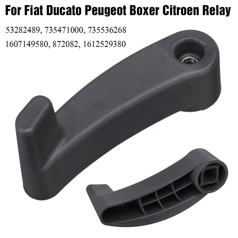 A51K-Rear Left Internal Door Handle For Fiat Ducato  Boxer Citroen Relay 250