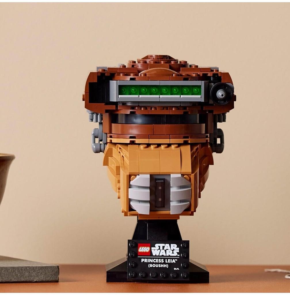 LEGO конструктор Star Wars «Звёздные войны» – Шлем принцессы Леи (Буш) (75351)