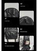 Trendy Men's PU Leather Backpack - Korean Style, Solid Color, for College Students