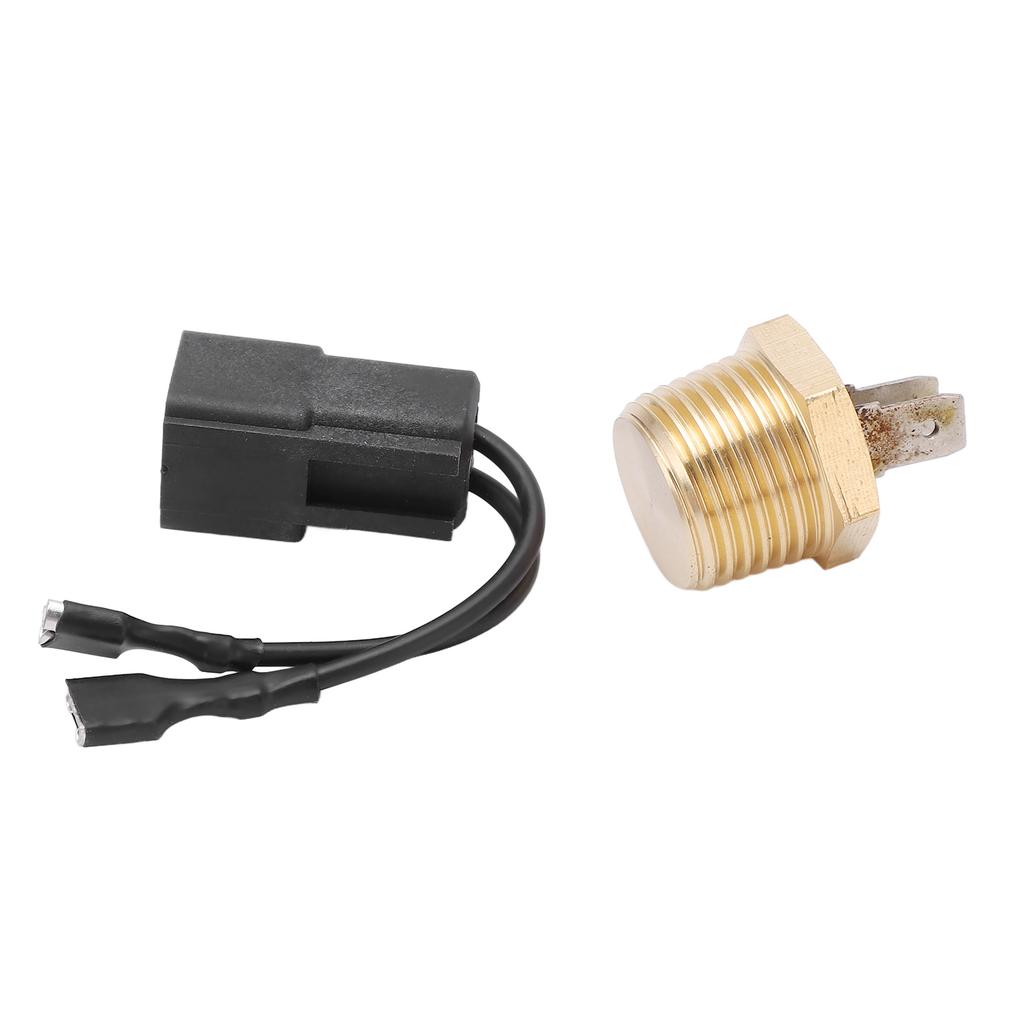 Thermal Fan Sensor Switch with Plug High Performance ABS Copper Replacement for Polaris Magnum ATV