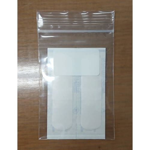 Nippon Giken Kogyo Petit! Zippered Small Bags, Transparent, 7 x 10 cm, 0.08 mm Thick, Convenient for Dividing and Organizing Medicines, Bandages, etc.