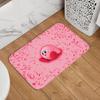Kirbys Cartoon Game Doormat Non-Slip Bath Kitchen Welcome Mat Toilet Door Floor Entrance Carpet Rug Footpad