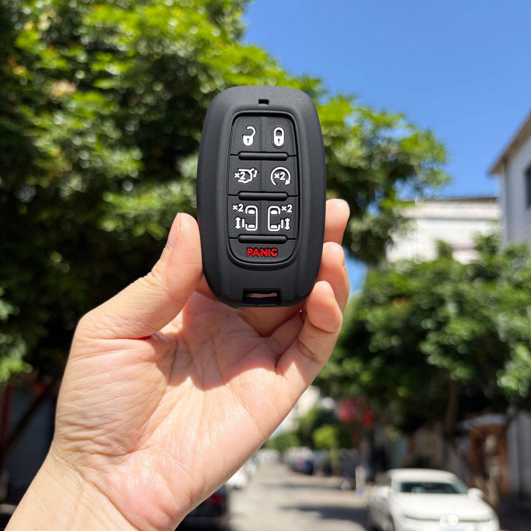 

Silicone Soft Key Case For Chrysler Pacifica Voyager Proximity Smart Remote 6+1 Buttons Key Car Keyless