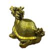 Exquisitely Crafted Dragon Home Living Room Decoration Brass Fortune and Pair of Turtles Longevity Turtle