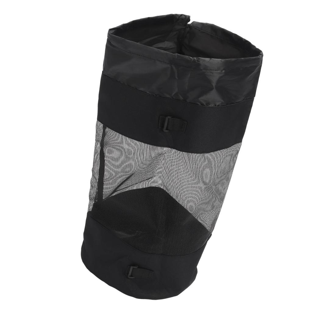 Boat Trash Can Large Capacity Easy to Use Hoop Mesh Boat Trash Bag Boat Garbage Can for Marine Yacht