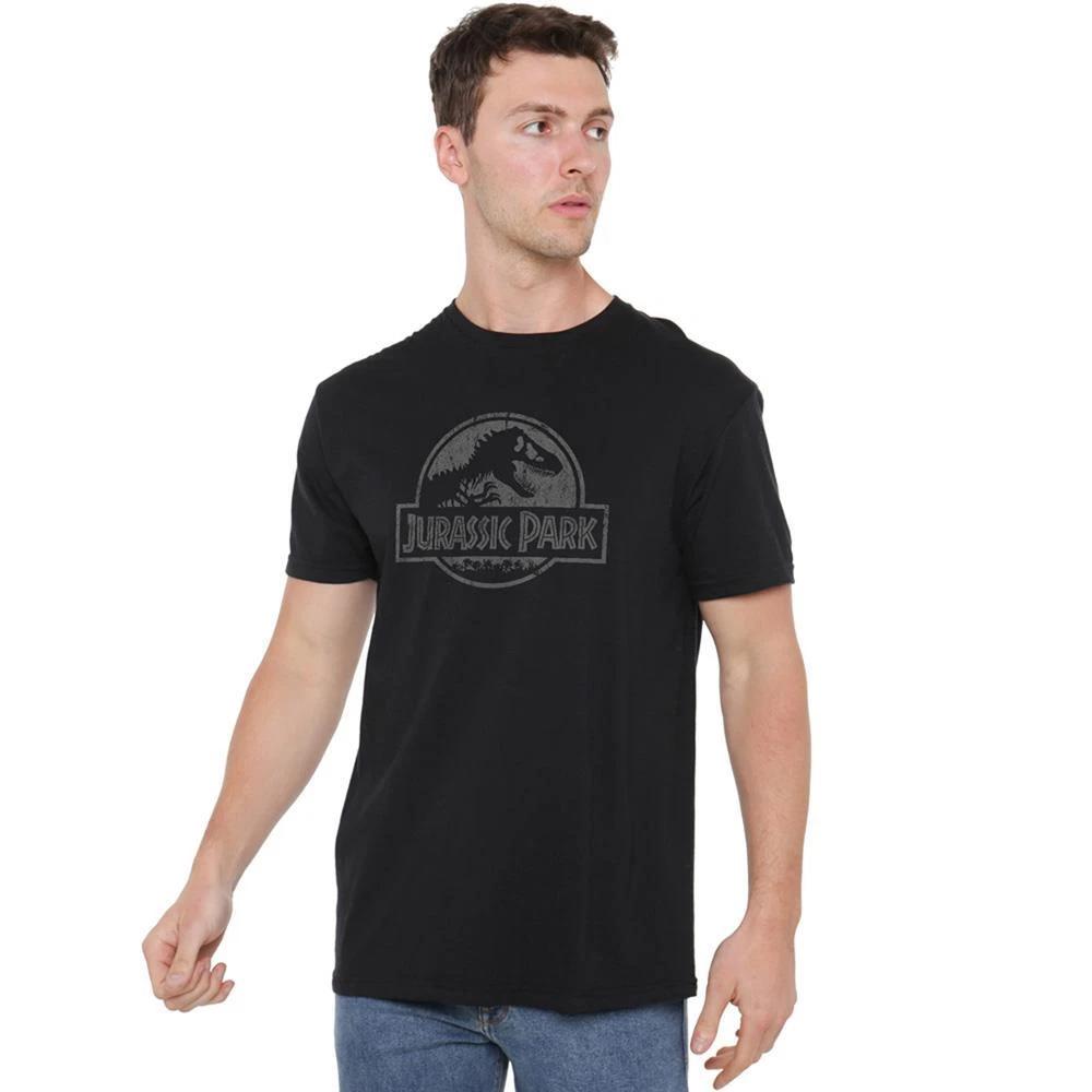 MENS WOMENS Jurassic Park Mens T-shirt Mono Logo Top Tee Official S