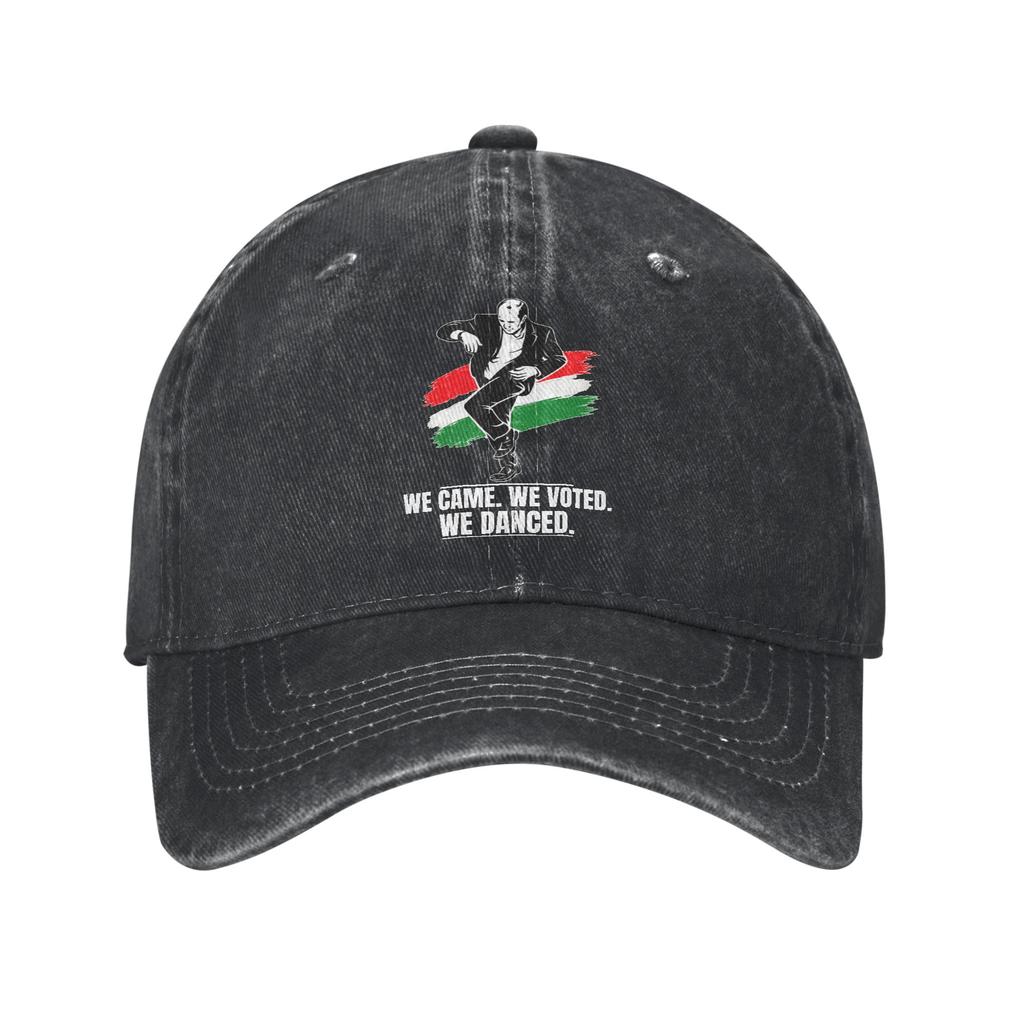 Hungarian Election Tisza Victory Dancing Unisex Women Unstructured Baseball Cap Distressed Denim Hat Outdoor Gift Snapback Cap