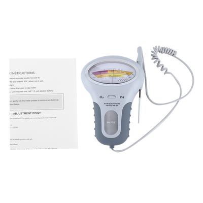 Portable 2in 1 Water Quality PH CL2 Chlorine Tester Level Meters for Swimming Pool Spa Hot Tubs