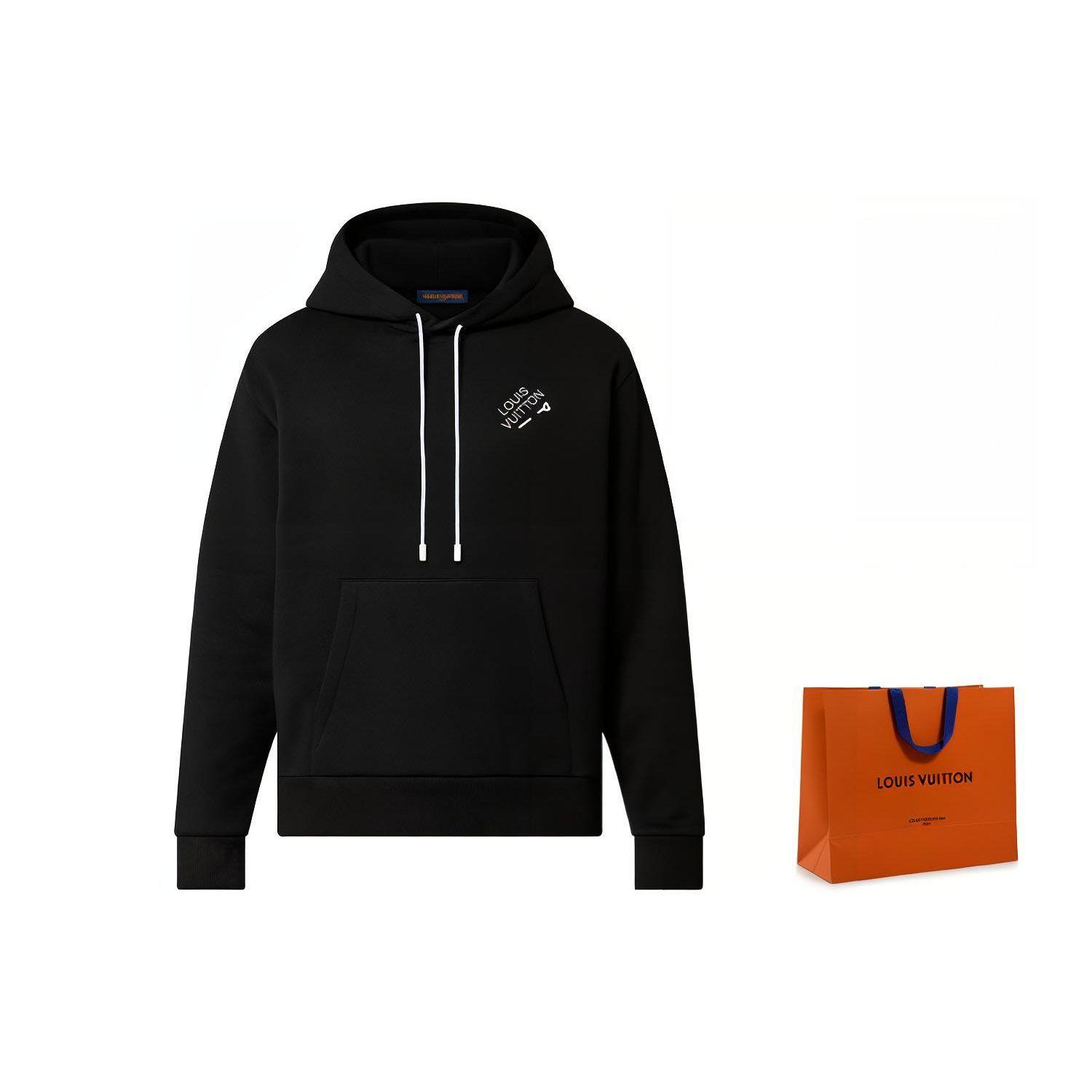 LOUIS VUITTON Signature Hoodie With Embroidery
