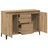 Vidaxl Cabinet, Artisan Oak, 102X35X70 Cm, Wood-Based Material
