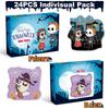 24Pcs Halloween Puzzle, Theme Party Ghost Pumpkin Witch Paper Diy Puzzle, Puzzle Puzzle