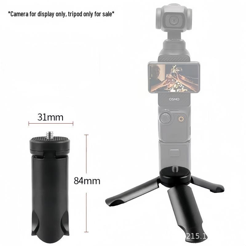 DJI Osmo Action 6 Mini Tripod & Extension Selfie Stick for Desktop & Mounting 4/5 Pro Action Camera.
