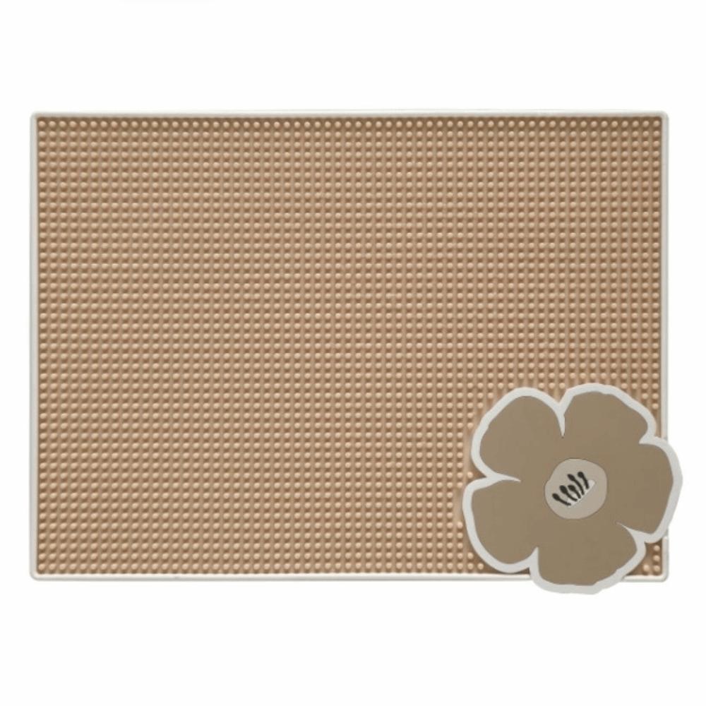 

Thickened Heat Resistant Mat Waterproof Insulation Mat Durable Bar Mat Kitchen Use абрикосовий