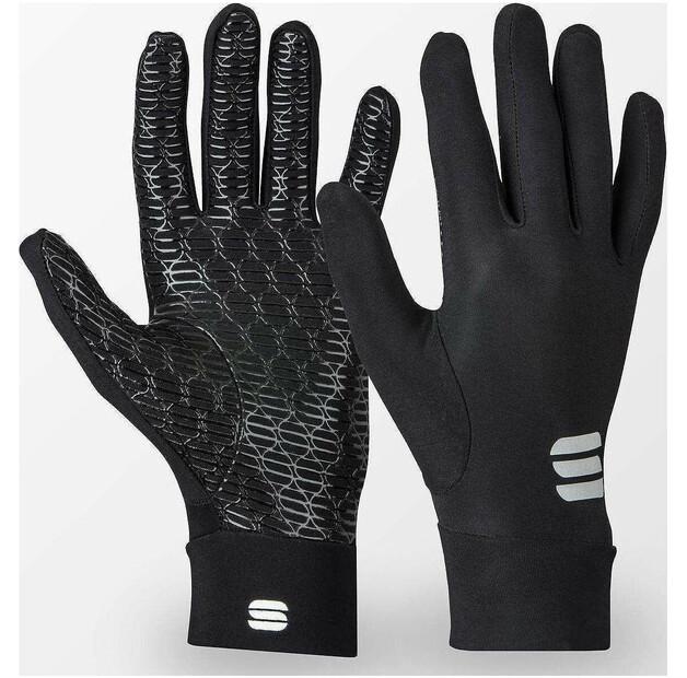 Велосипедные перчатки Sportful Lycra Race (черный) XXL