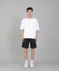 Seinteukeulu Plain R-Neck Half-Sleeve T-Shirt Rhr-896 White